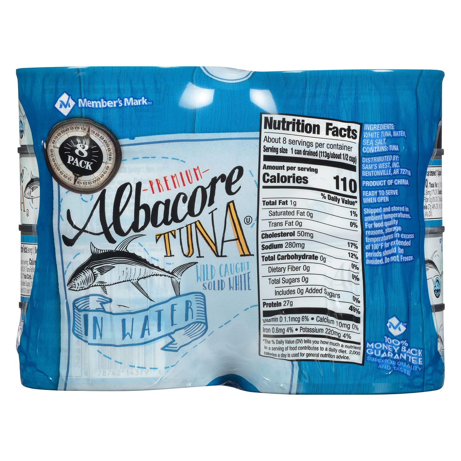 Solid White Albacore Tuna (5 Ounce Ea., 8 Pack)