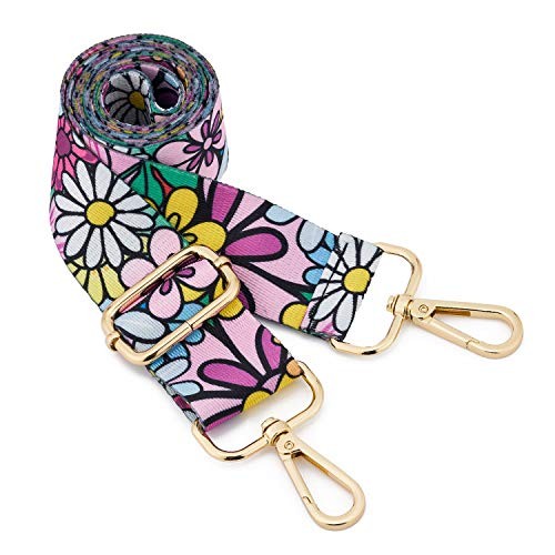 ZOOEASS Wide Shoulder Strap Wide: 1.4"(3.5cm) Wide: 1.4"(3.5cm)flower5