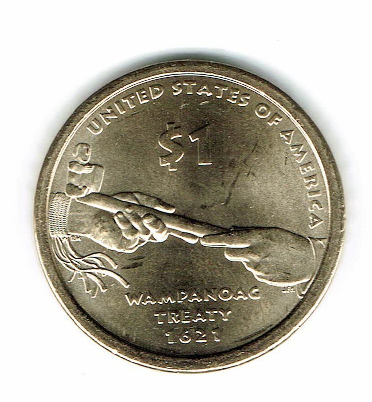 2011-D $1 Brilliant Uncirculated Business Strike Native American Dollar Coin!