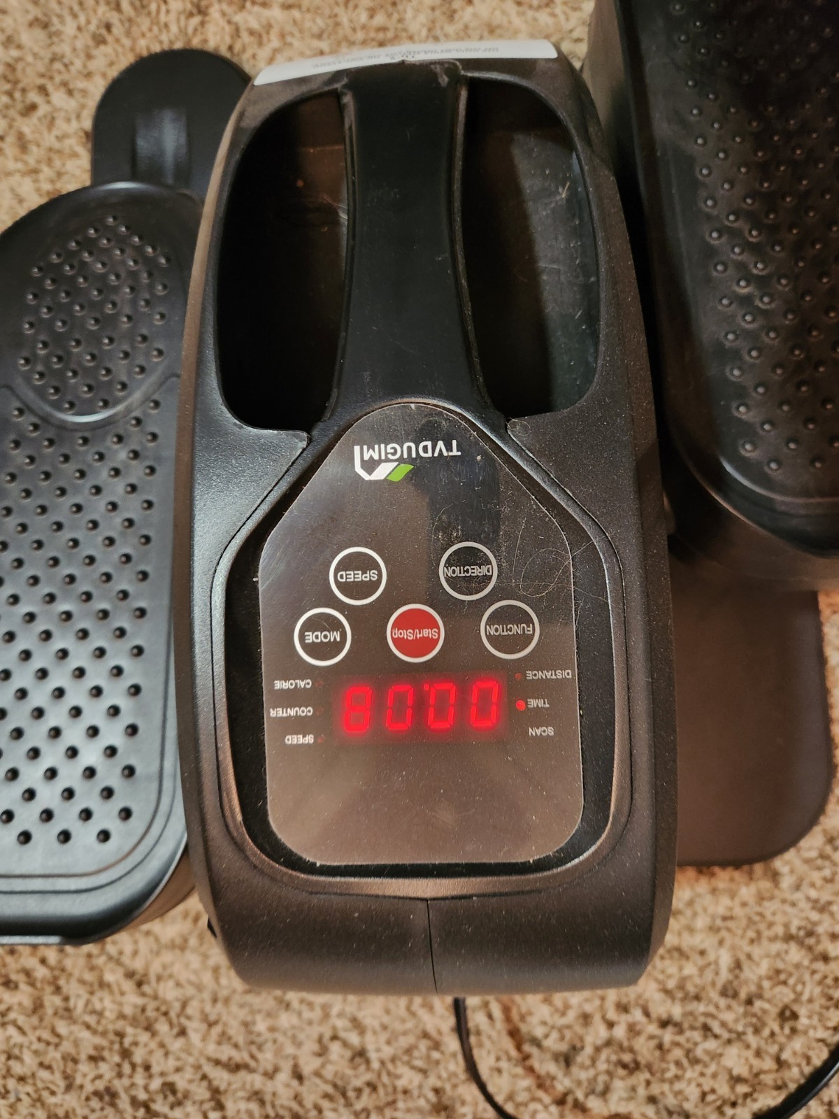 Under Desk Elliptical, Electric Seated Pedal With Remote, EUC