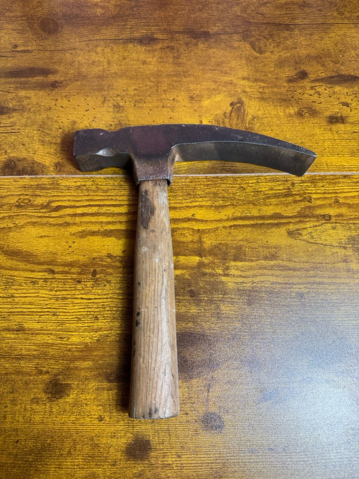 Rare Our Very Best Bricklayer Masonry Hammer Used FREE SHIPPING