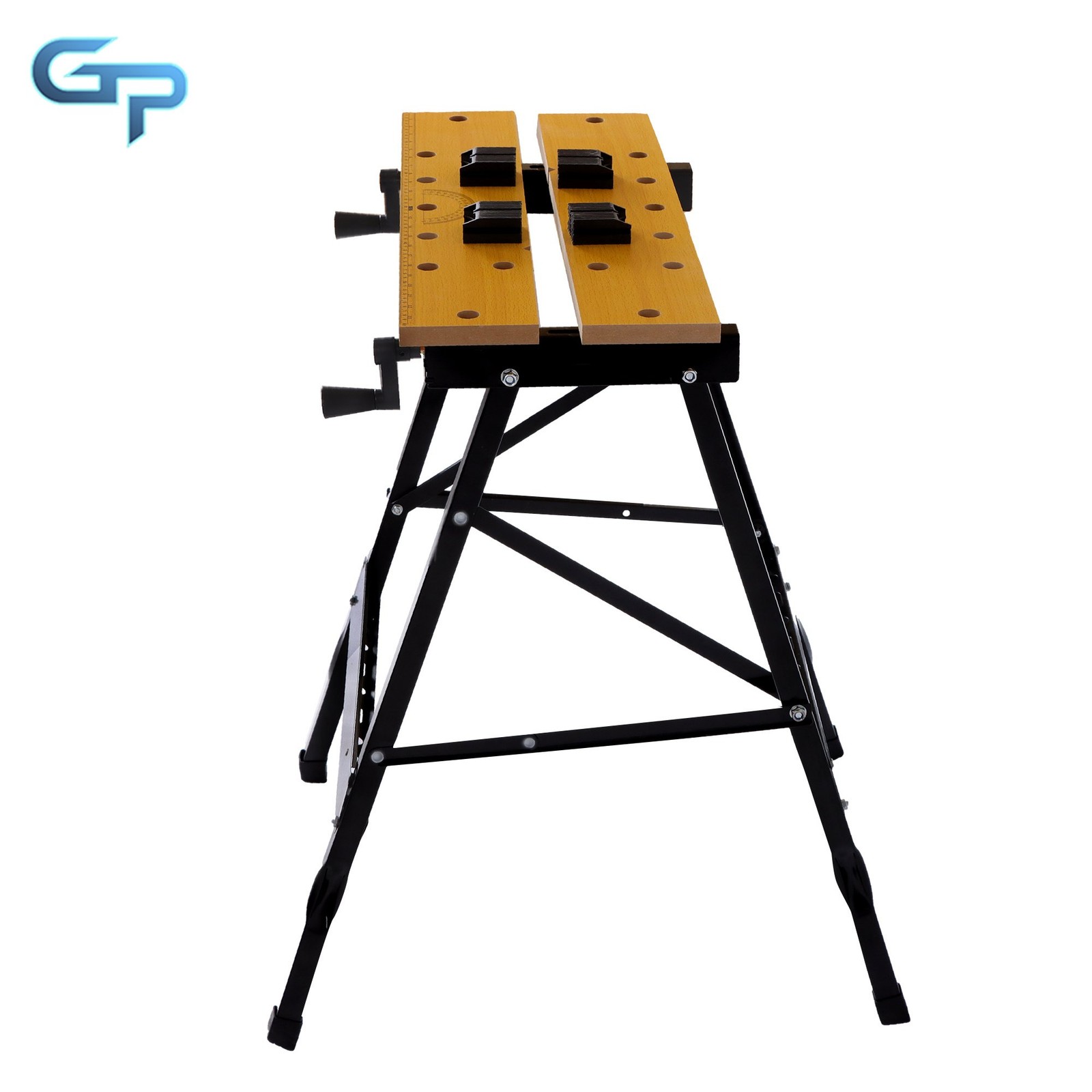 Folding Portable Workbench With Measuring Ruler And Protractor Multi Purpose