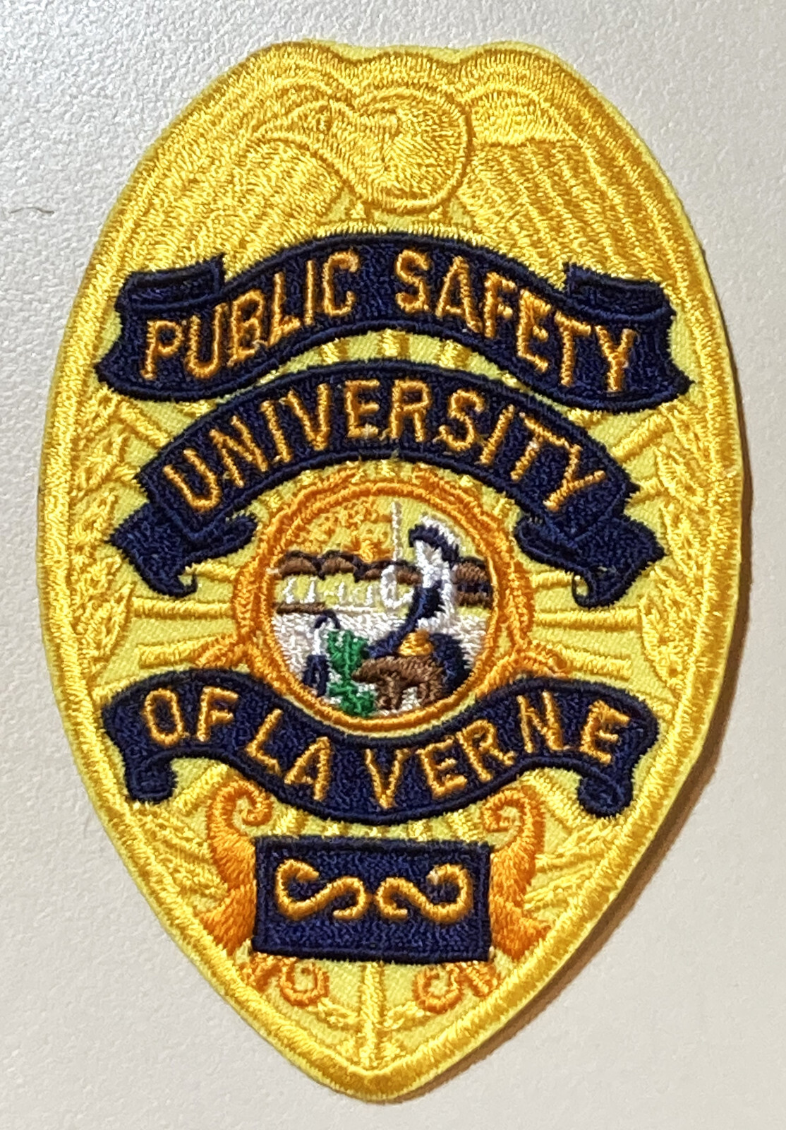 La Verne CA University Public Safety Officer Patch