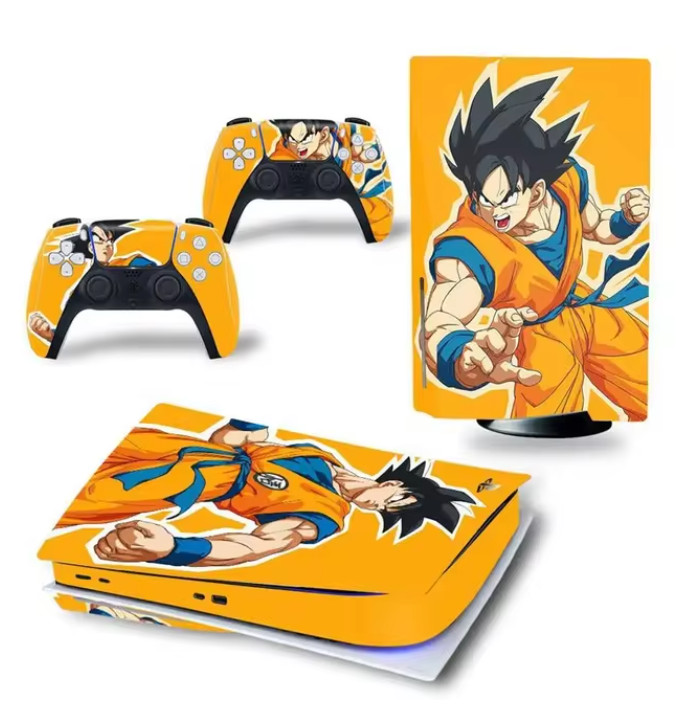 Decal Sticker For PS5 disc Console Cover Wrap Dragon Ball Z Goku sparkling zero