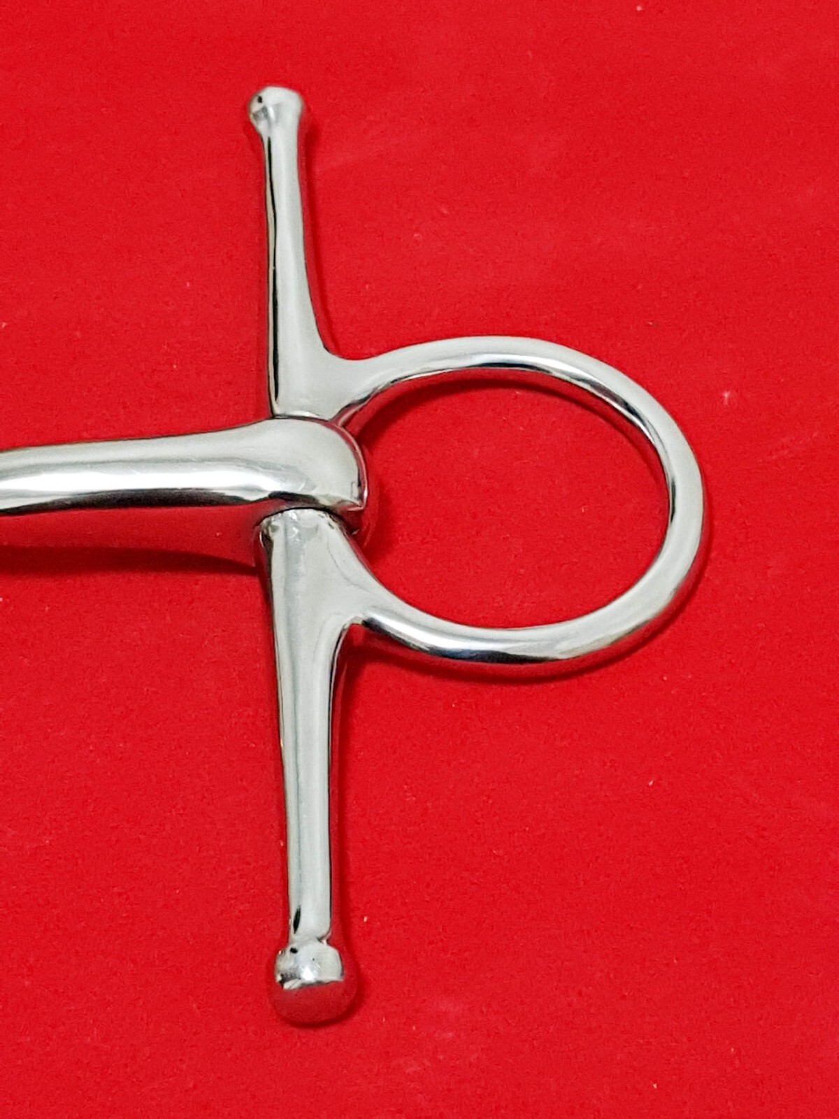 Full Cheek Joint Link Horse Bit Snaffle Mouth Bit 5"