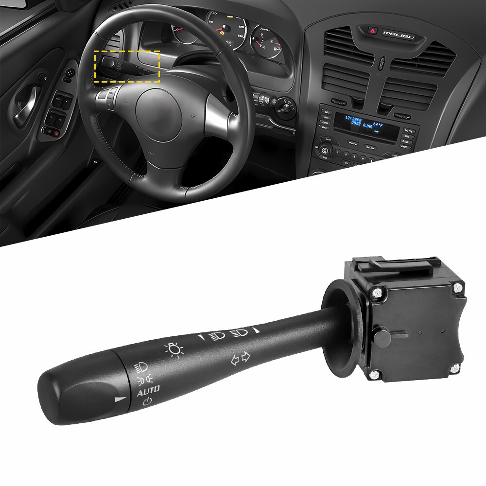 Turn Signal & Headlamp Dimmer Switch Blinker Lever for Chevy Malibu #20940369 ED