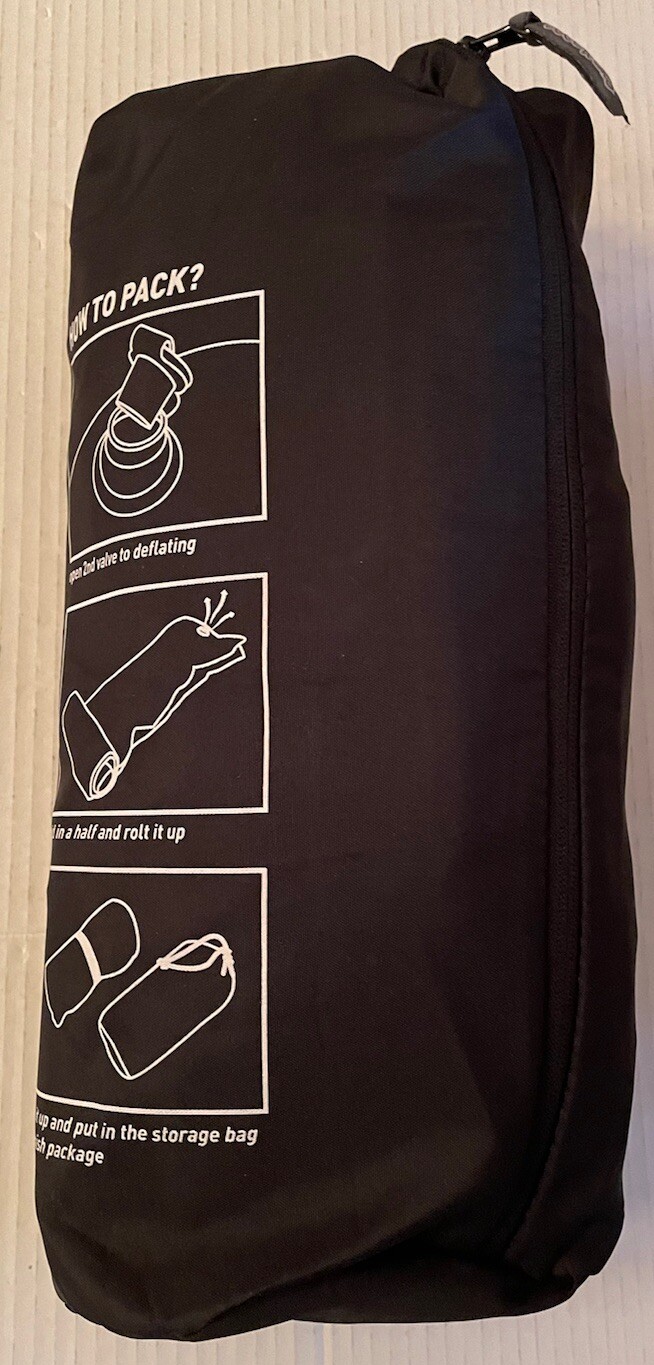 Inflatable Air Sleeping Bag With Built In Pump