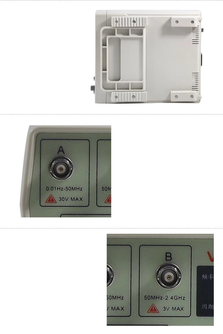 VC3165 Precision Frequency Counter Frequency Meter Digital Cymometer 220V