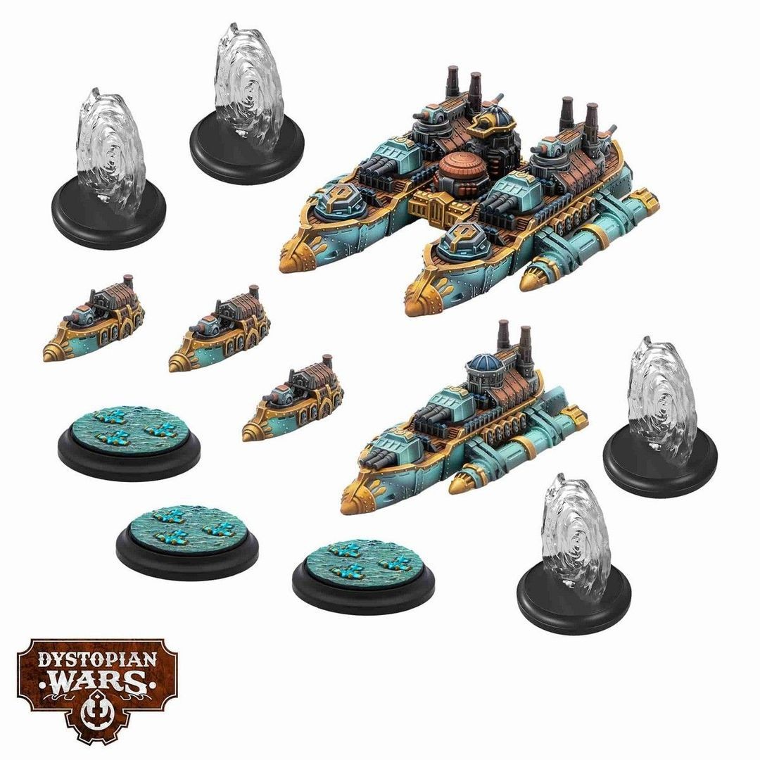 Sultanate Starter Set Warcradle Studios Dystopian Wars
