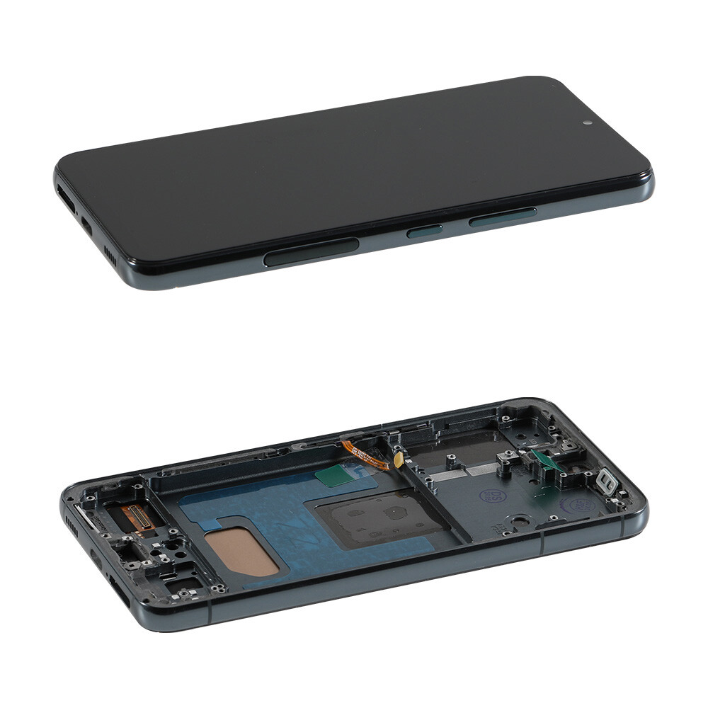 Small LCD Display Touch Screen Frame Assembly Replacement For Samsung Galaxy S22