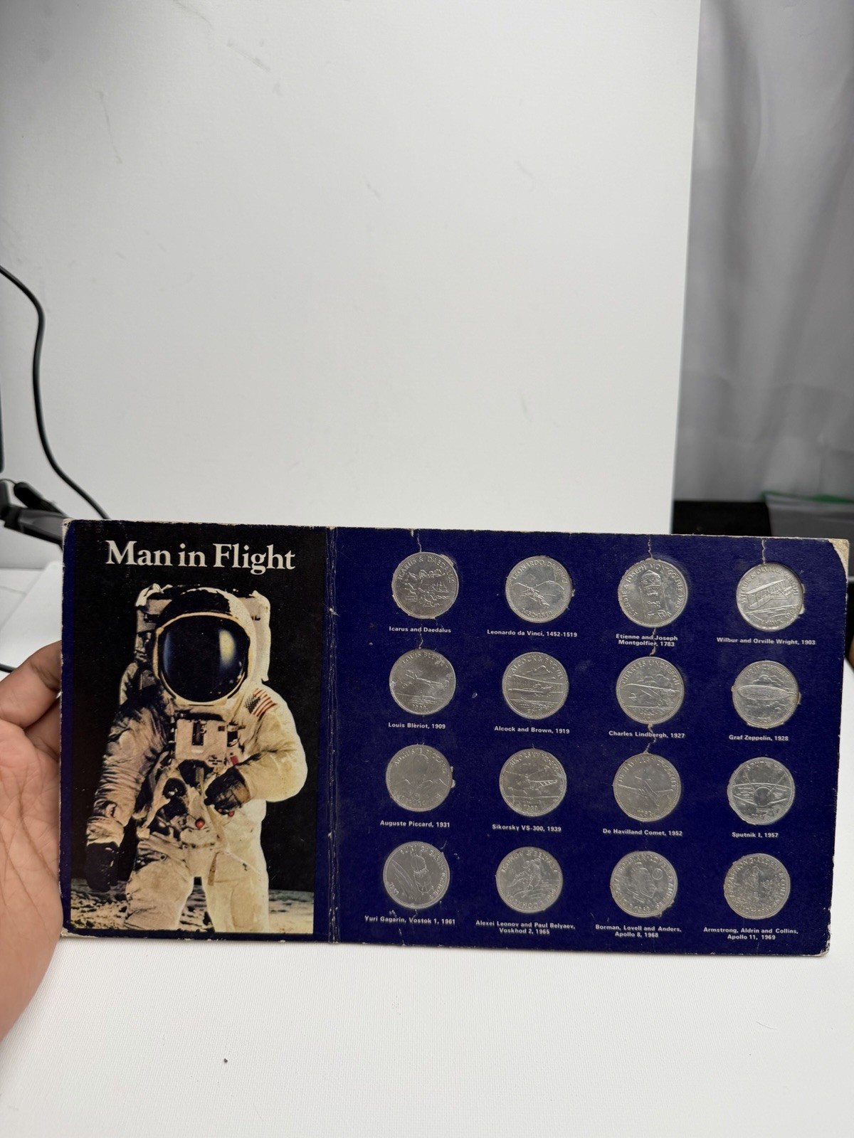 Man in flight Complete coin collection Set 2