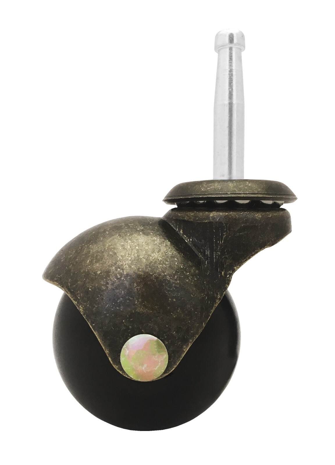 2’’ Antique Caster w/ Mounting Stem for Socket Insert | Set of 5 | R-S5357-5/Bag