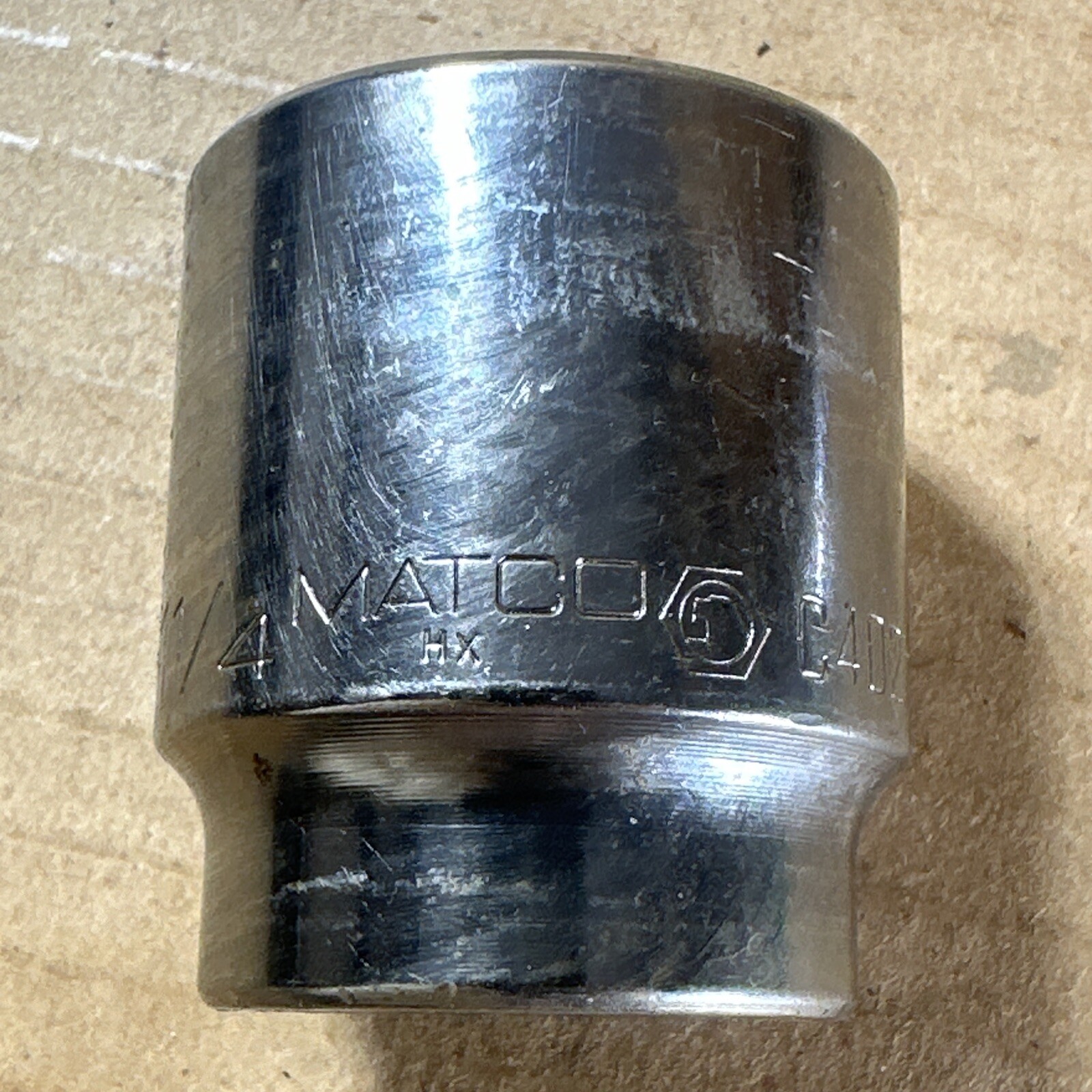 Matco Tools C402  1-1/4 Inch Chrome Socket 12 Point 1/2” Drive