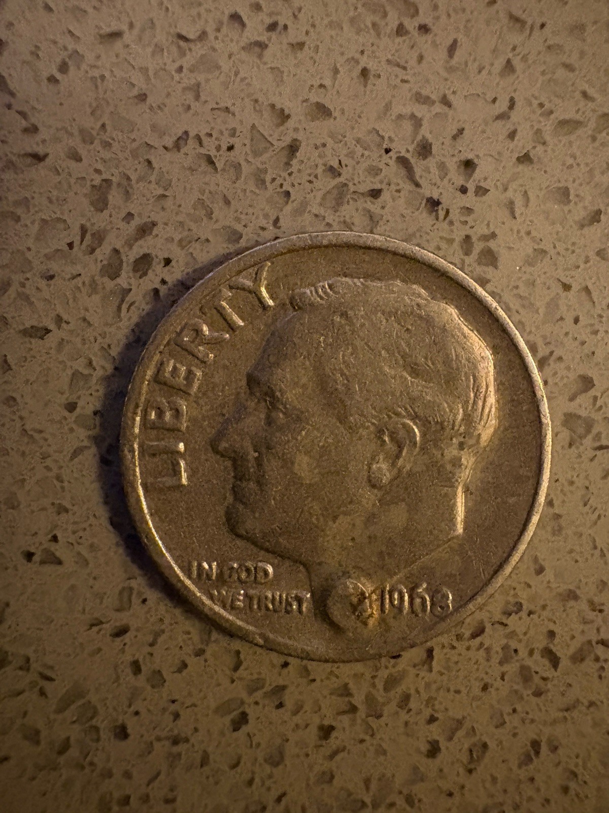 1968 Rare dime