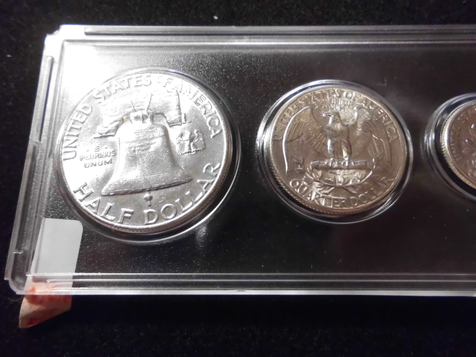 1950 P/D/S GEM UNCIRCULATED B/U MINT SET - 90% SILVER -