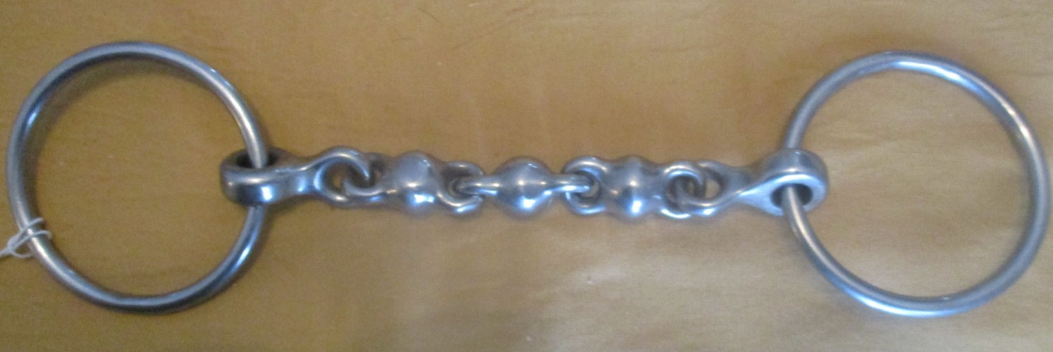 5 5/8" WATERFORD LOOSE O-RING ENGLISH BIT