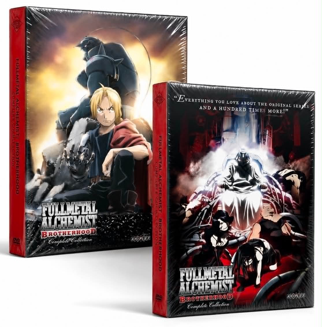 Fullmetal Alchemist: Brotherhood Complete Series DVD 1-64. Brand New! Free Ship.