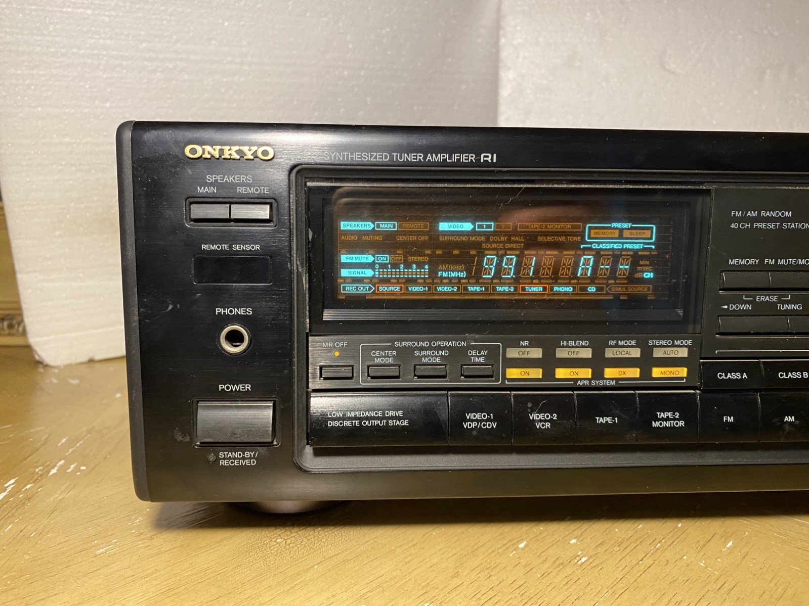 ​Vintage Onkyo TX-906 Audio Video Control Tuner Amplifier Receiver