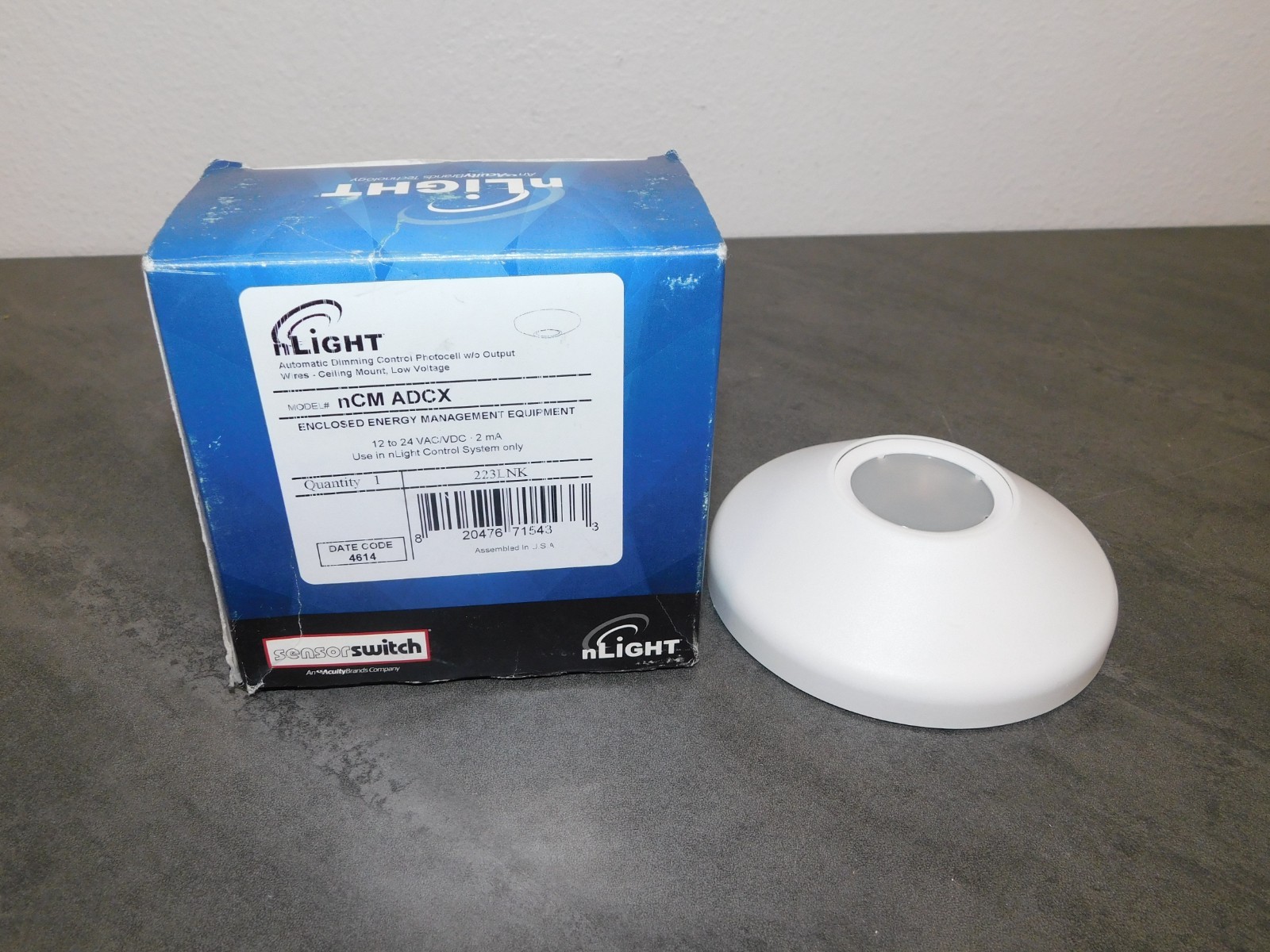 Acuity Controls NCm ADCX Auto Dimming Photocontrol Ceiling Mount Sensor
