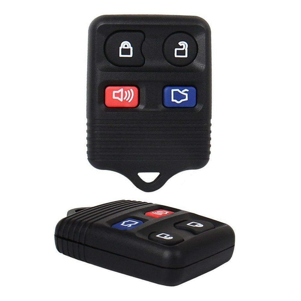 For Ford Replacement Alarm Remote Keyless Entry Control Key FOB Clicker 4 Button