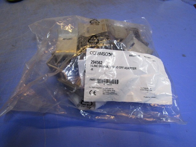 10 – Commscope 294562 Snap-In Stand-Off Adapter Stainless Steel. NEW in Package