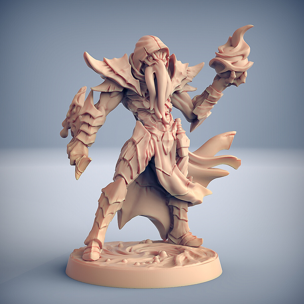 Illithid Mindflayer D - Artisan Guild Fantasy Dungeons and Dragons Miniature