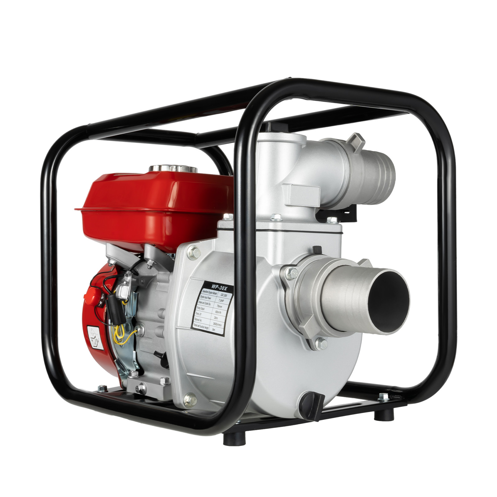 7.5 HP 3-Inch Gasoline Water Pump Gas Water Transfer Pump Garden Irrigation Pump