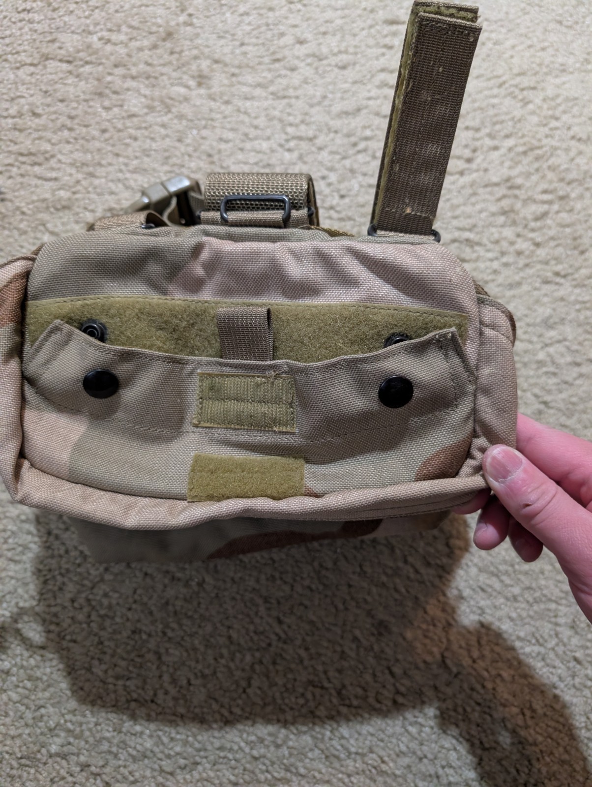 RARE Eagle Industries SAS Drop Leg Dump Pouch DCU Camo