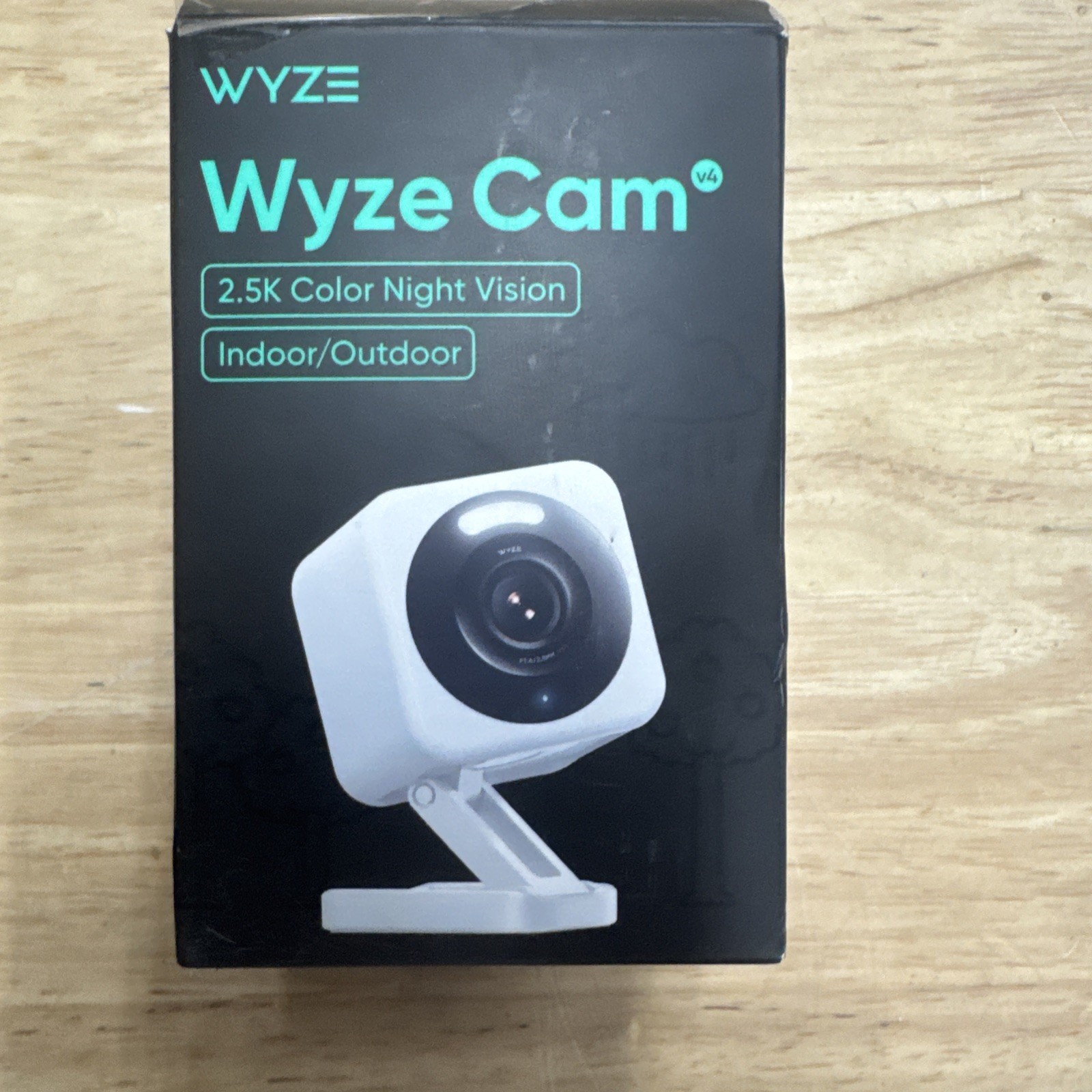 Wyze Cam v4 - 2.5K QHD Indoor/Outdoor WiFi Smart Security Camera