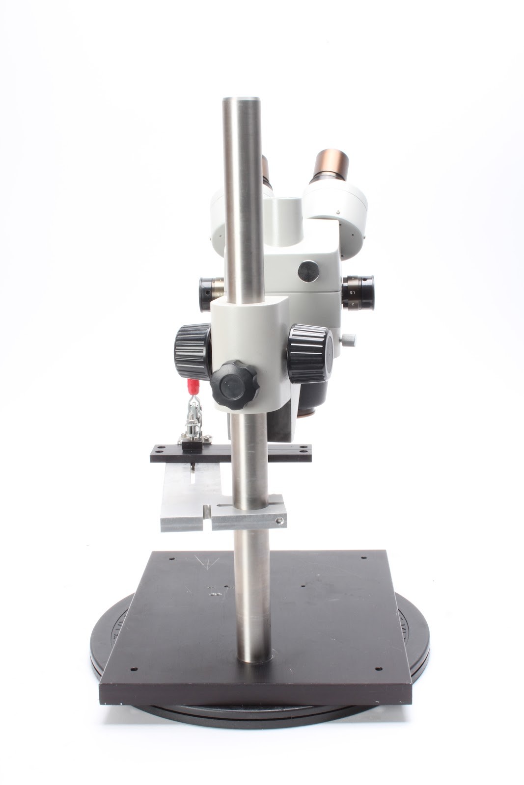 Luxo Binocular Microscope With Stand and 2x WF10X Eye Pieces