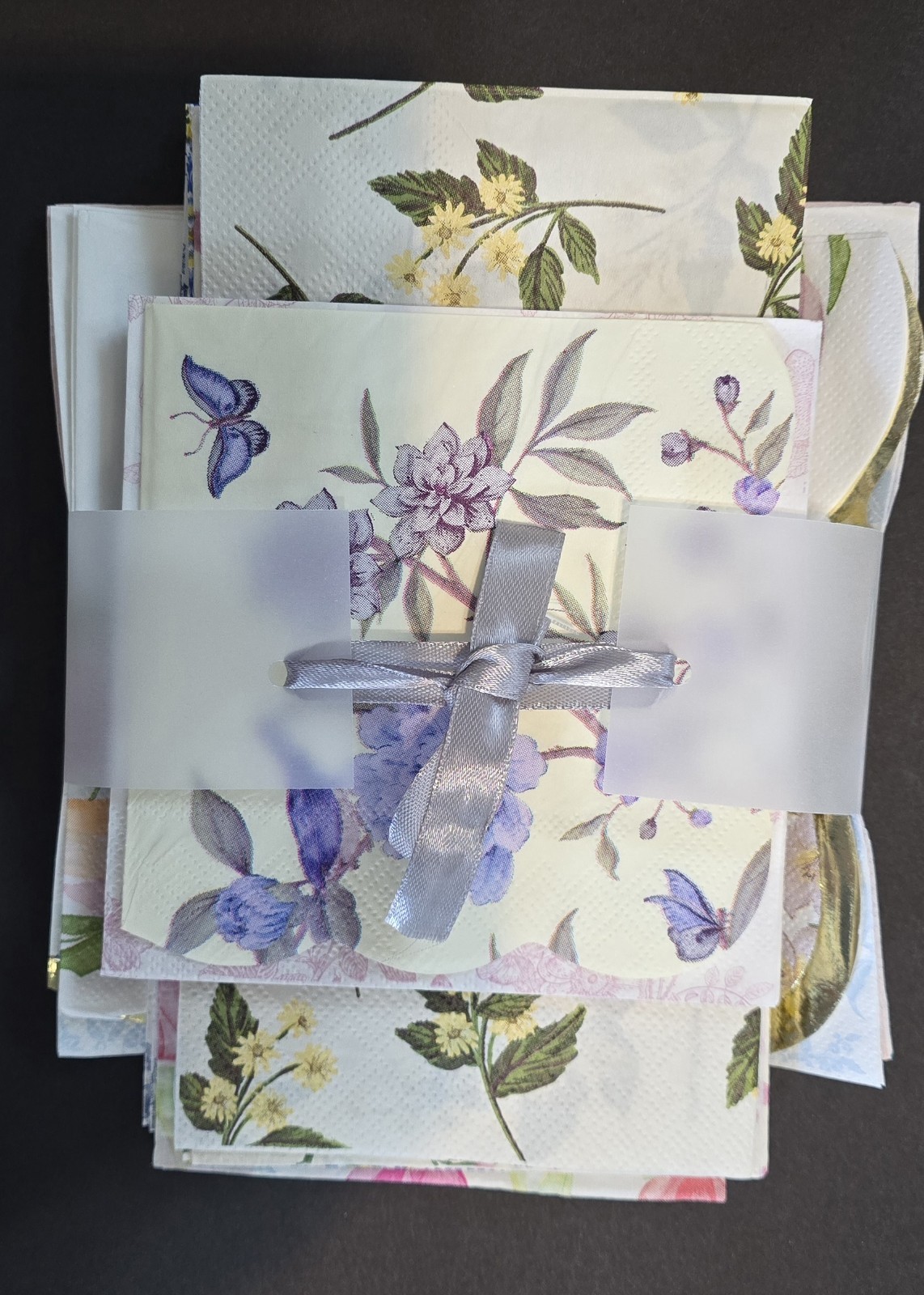 Variety Of 18 Paper Napkins For Decoupage And Junk Journal Crafting
