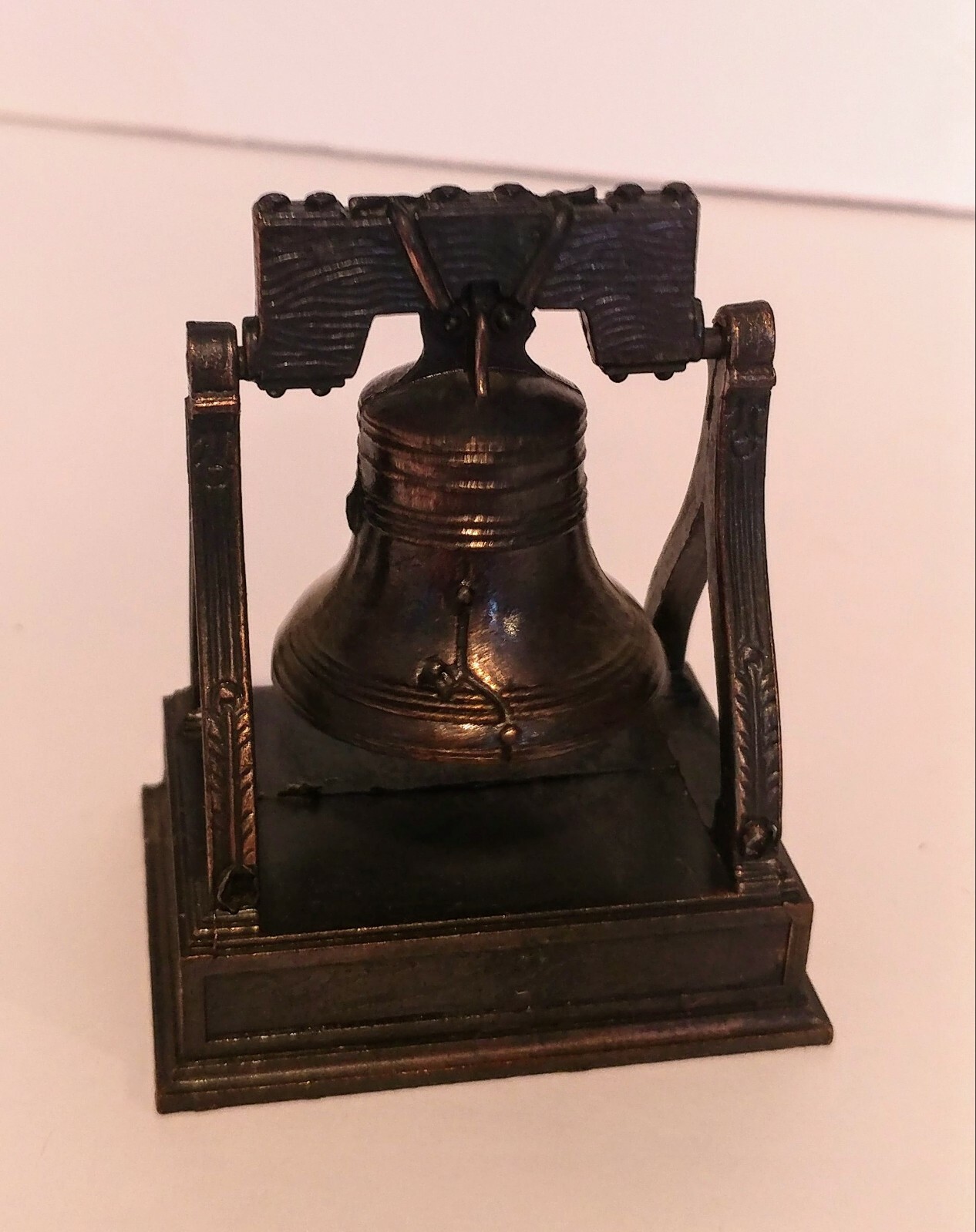 Vintage Die Cast Liberty Bell Pencil Sharpener
