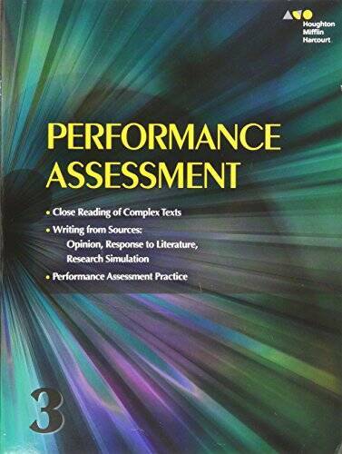 Houghton Mifflin Harcourt: Performance Task Assessment Student Edition  - GOOD