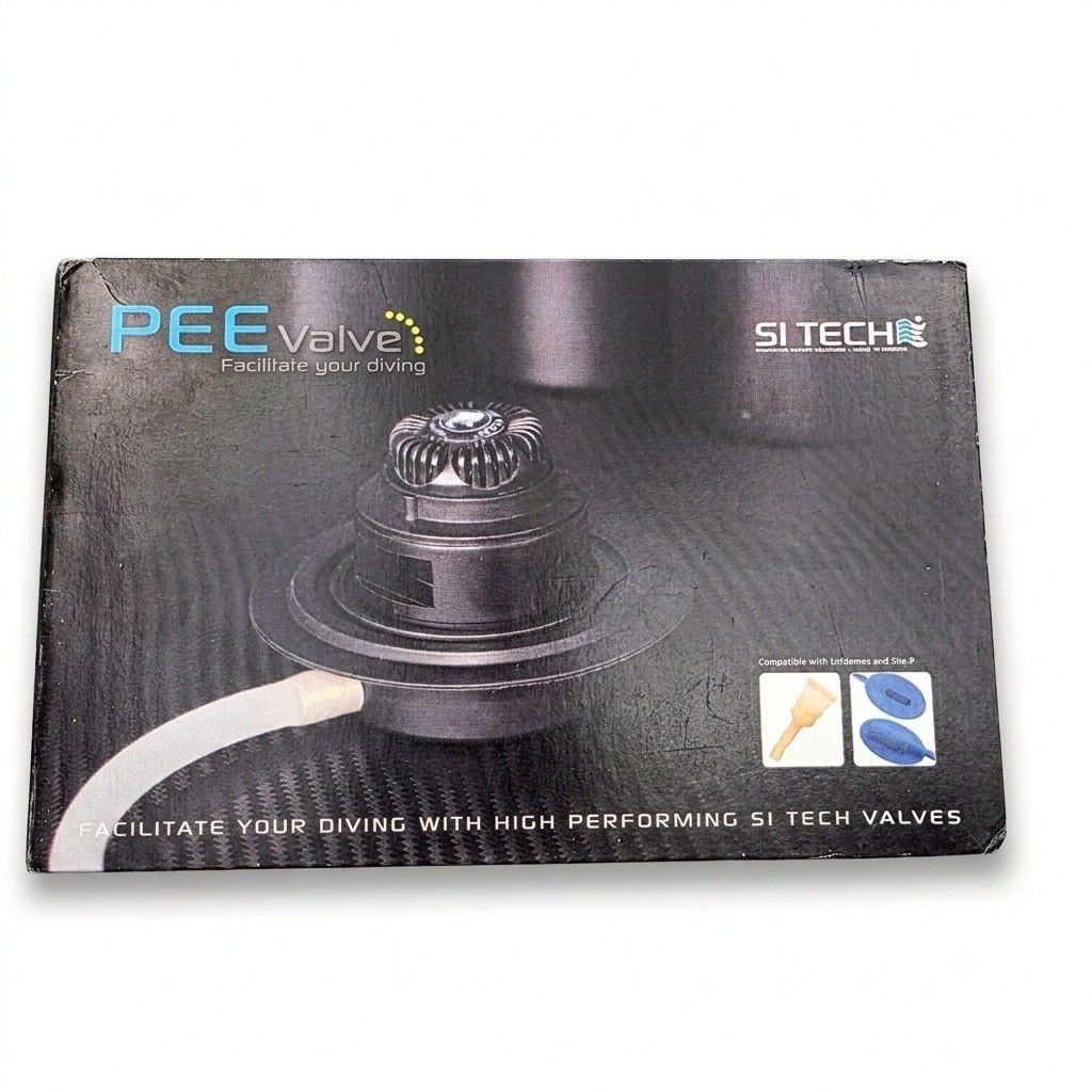 SI TECH 11920 Pressure Compensated PEE Valve Set for Drysuit Scuba Diving New