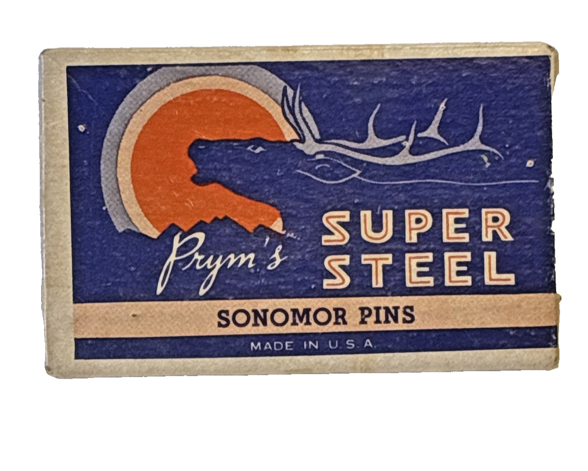 Prym's Super Steel Sonomar Dressmaker Pins 1.25"