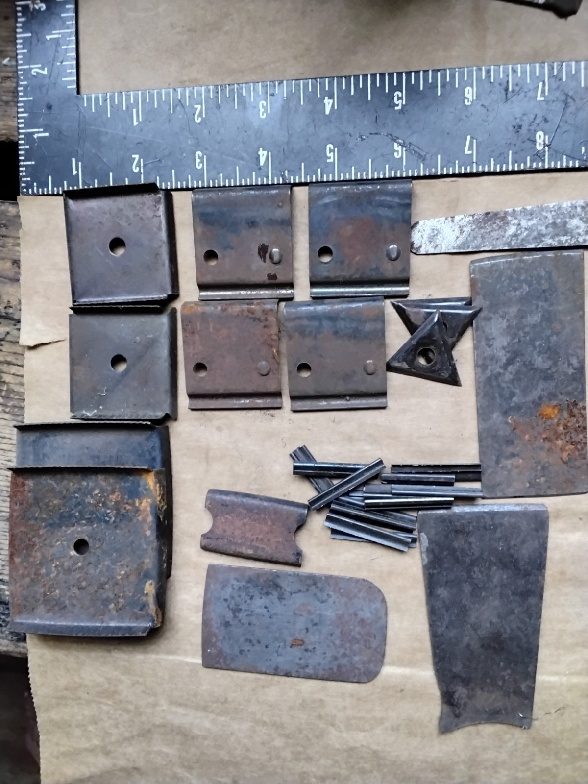 Lot Of Paint Scraper Blades