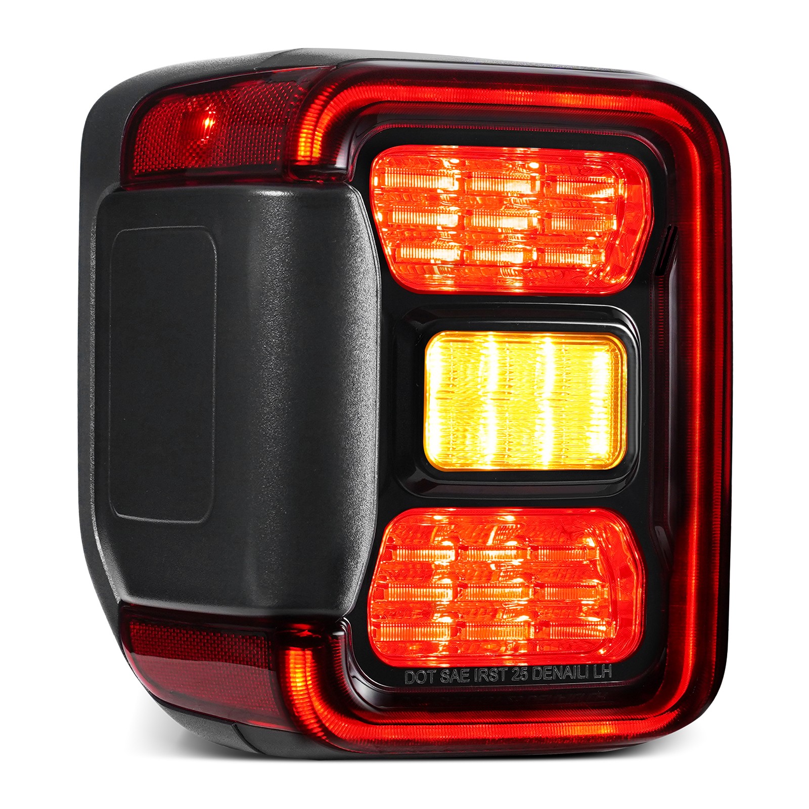 LED Tail Light Assy For 2020-2025 Jeep Gladiator W/O Blind Spot Left Driver LH