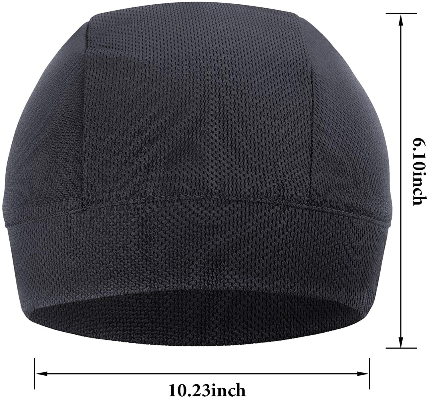 Summer Men Cooling Skull Caps Helmet Liner Beanie Cap Sweat Wicking Cycling Hat