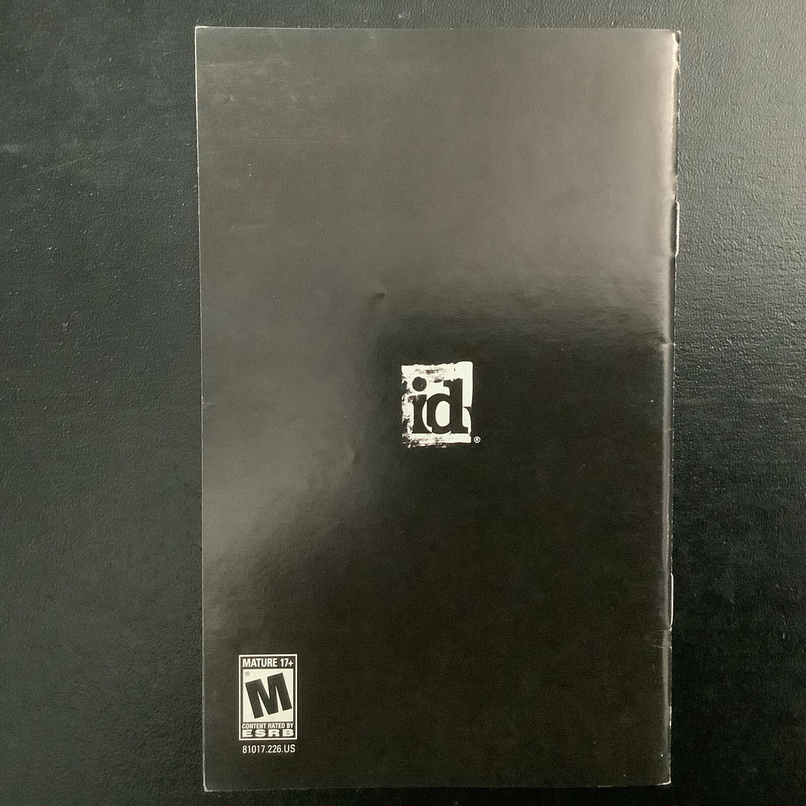 Quake 4 Microsoft Xbox 360 Instruction Manual Only