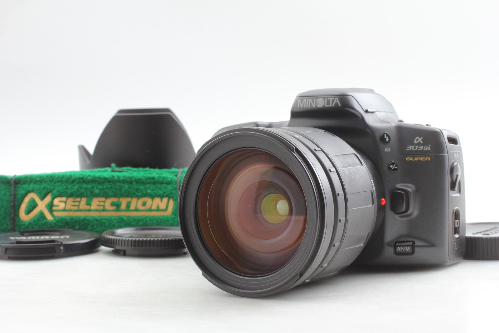 [Exc+5] Minolta α 303si Super W/ Tamron AF 28-200mm F3.8-5.6  From JAPAN