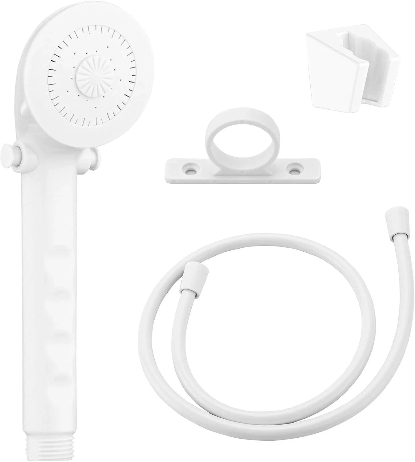 RV Shower Head with Hose, Outdoor Shower Replacement Parts for Camper, Van, Boat