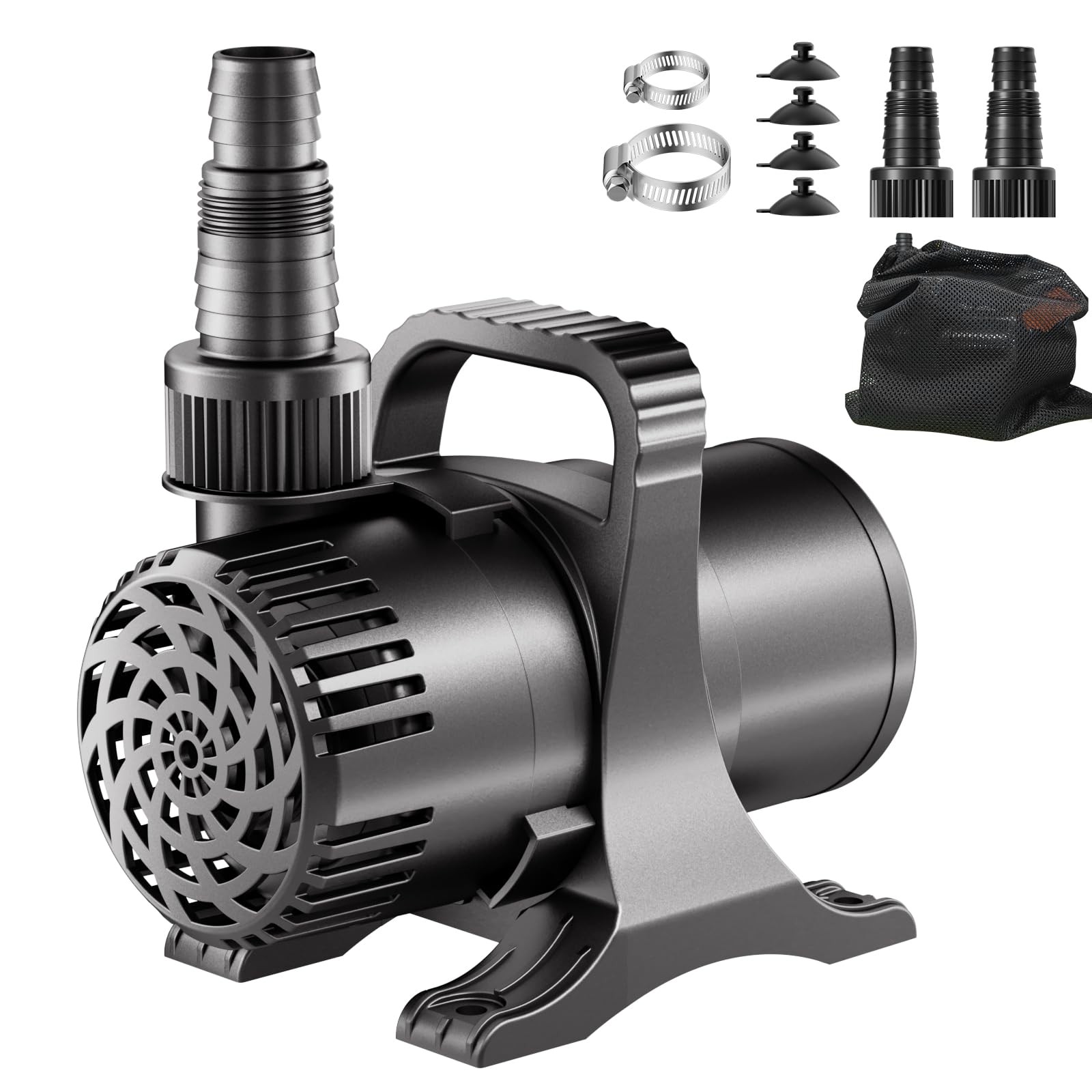 Pond Pump 3000 GPH Submersible Water Pump Heavy Duty 175W For Fountains Waterfal