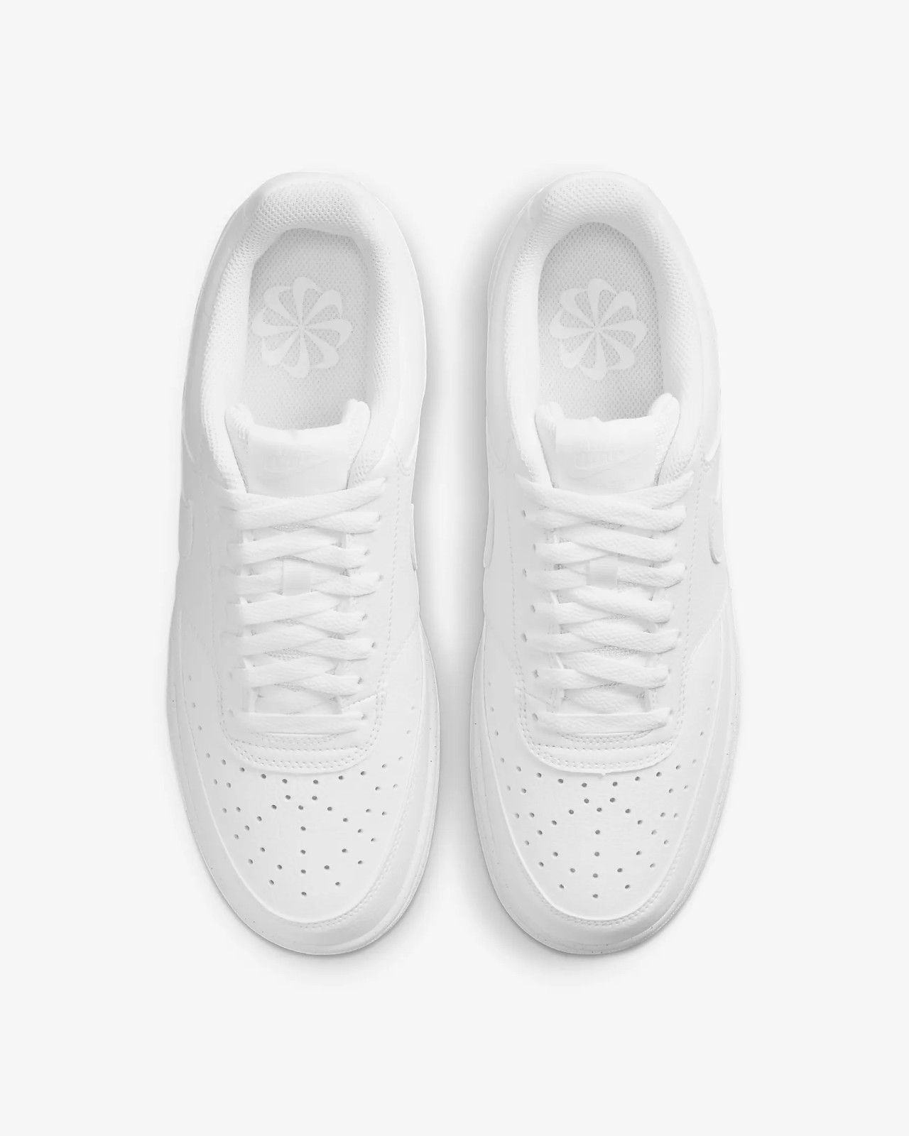 Nike Court Vision Next Nature Low Triple White Men Size 11 DH2987-100 New