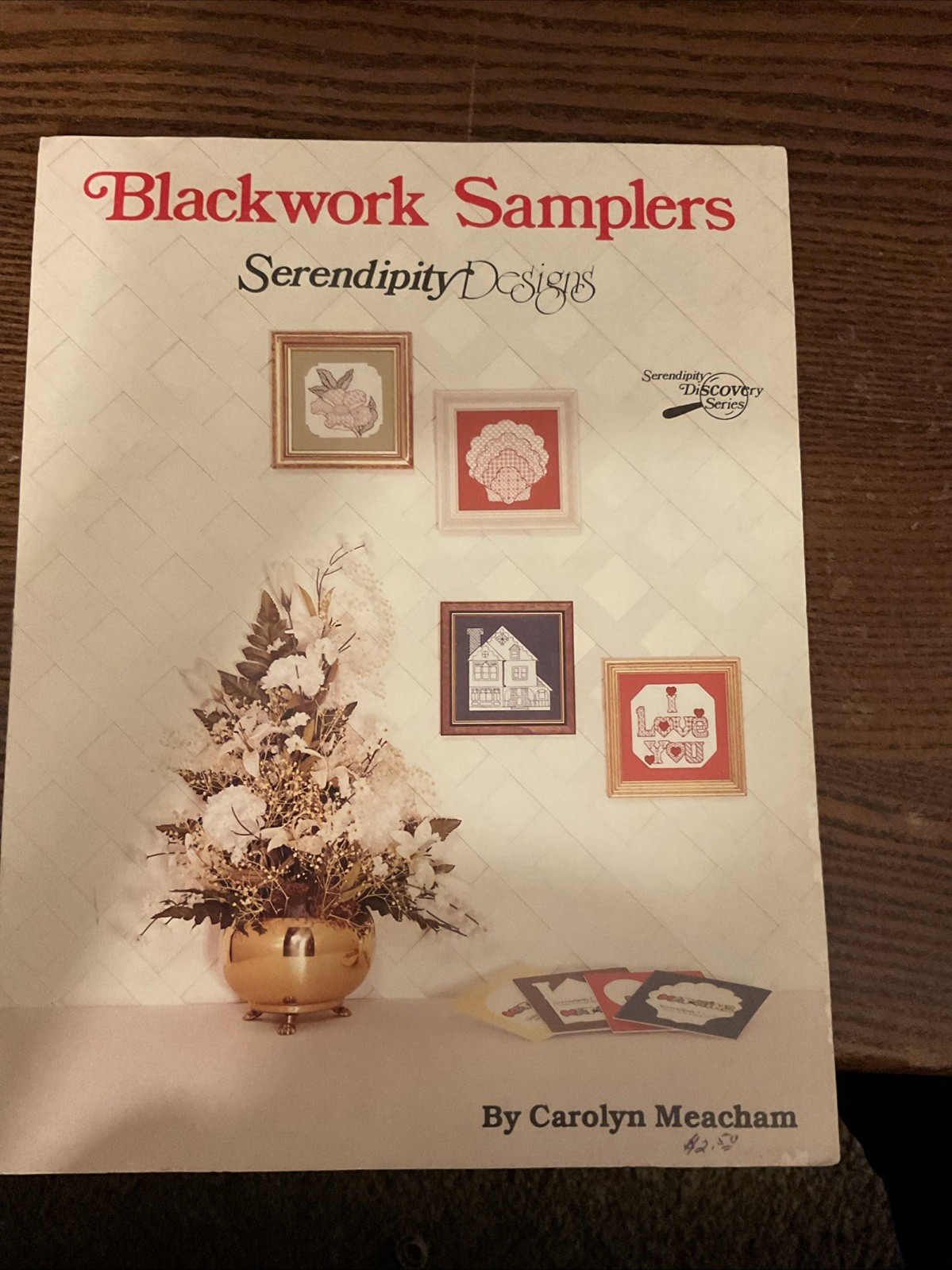 Black work Samplers . Serendipity Designs. By Carolyn Meachum. 1985. VTG