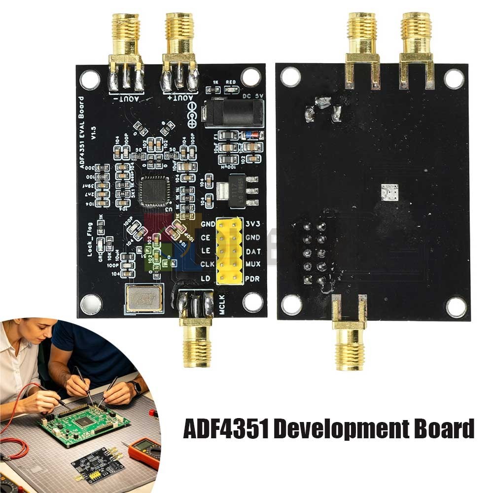 ADF4351 Development Board 35M-4.4GHz RF Signal Source PLL Module SPI Control