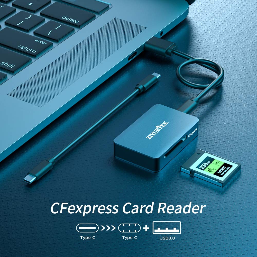 CFexpress Card Reader USB 3.1 Aluminum caseing cfexpress Type b Card Reader S...