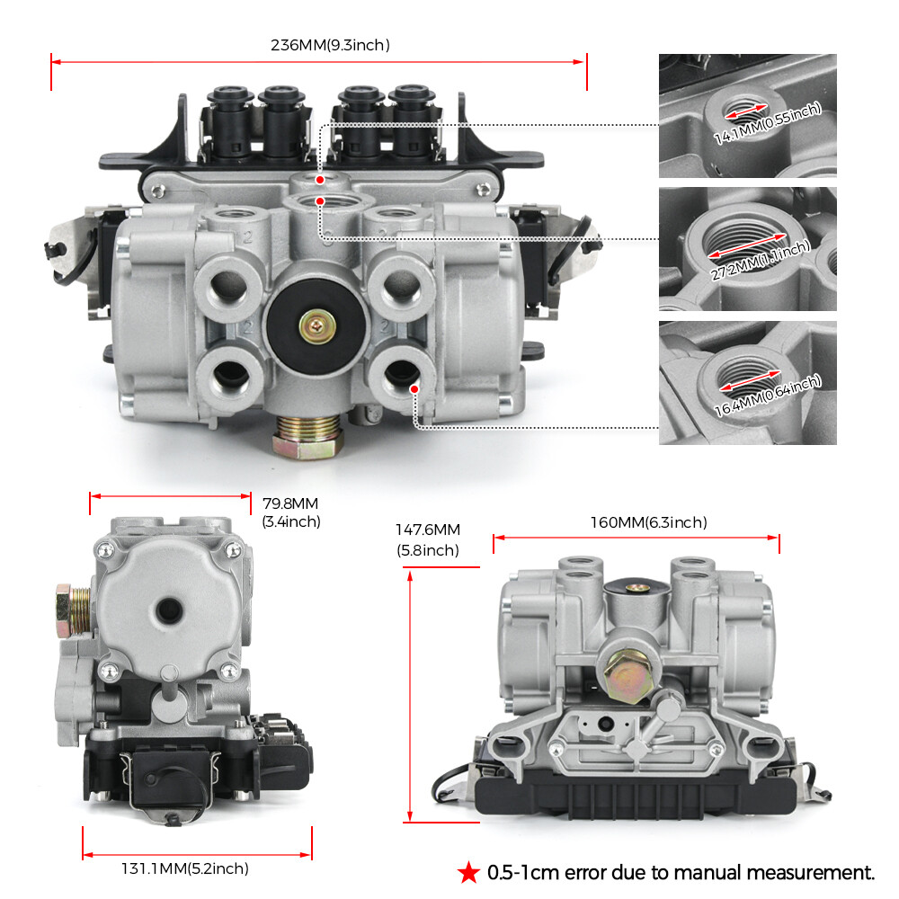 4005001030 S4005001037 For Meritor Wabco Trailer Modulator ABS Valve Control
