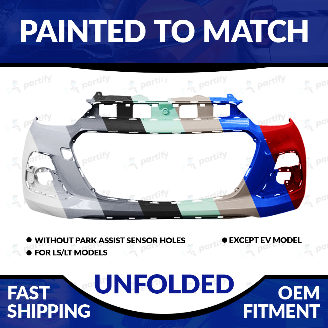 NEW Painted to Match 2016-2018 Chevrolet Spark Unfolded Front Bumper