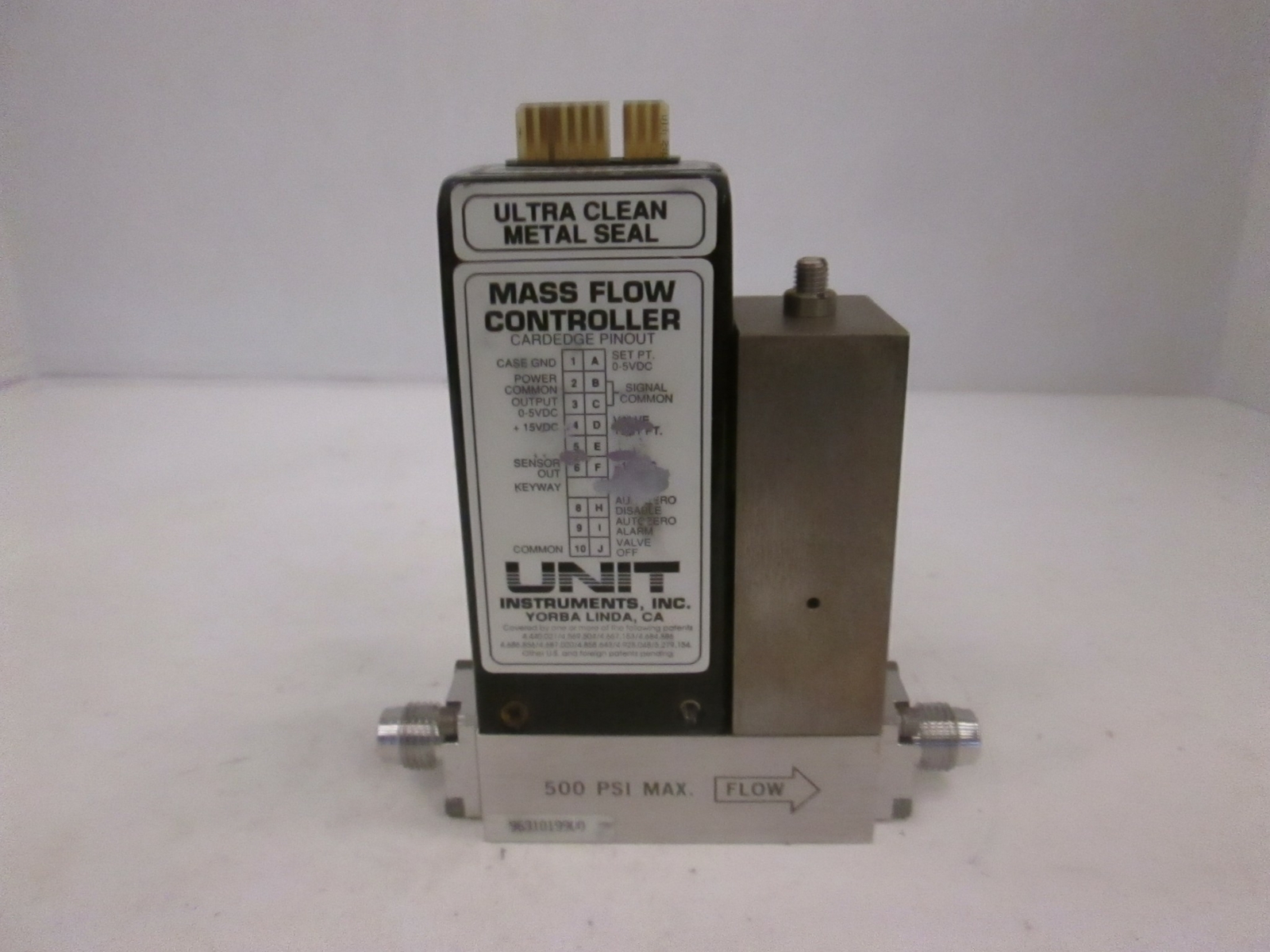 UFC-1260A, Mass Flow Controller MFC, NH3, 100 SCCM, Rfrb