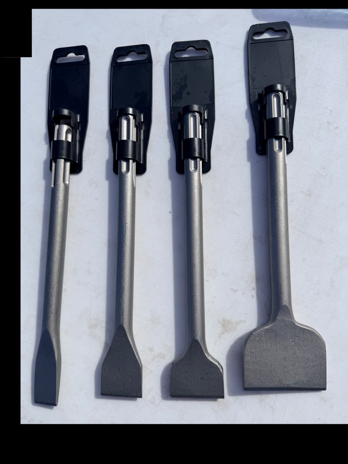 Great set SDS Max Chisel Set (4) up to 3" wide